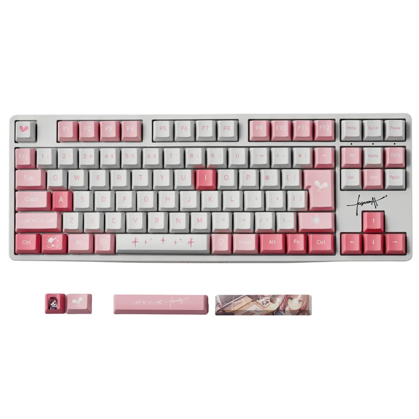 製品外観(Akko FUN87 KizunaAI Premium Edition)