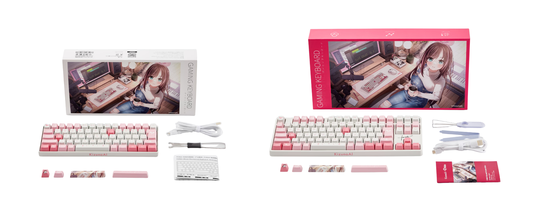 KizunaAIの世界観を詰め込んだ 初のコラボゲーミングキーボードが登場