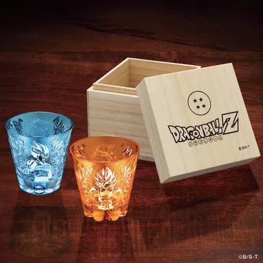 ドラゴンボール切子グラスケース