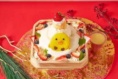 ひよころん開運鏡餅パンケーキ