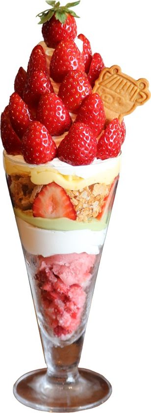 道の駅「レスティ唐古・鍵」
古都華の「贅沢いちごパフェ極」を１２月２７日（土）より販売