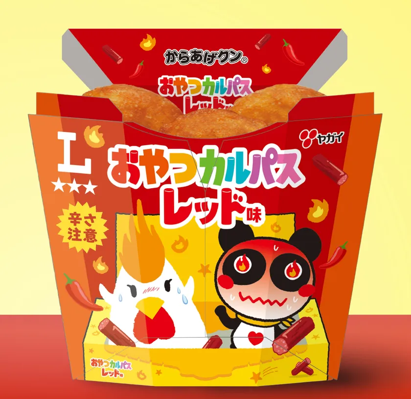 からあげクン ヤガイ監修 おやつカルパスレッド味