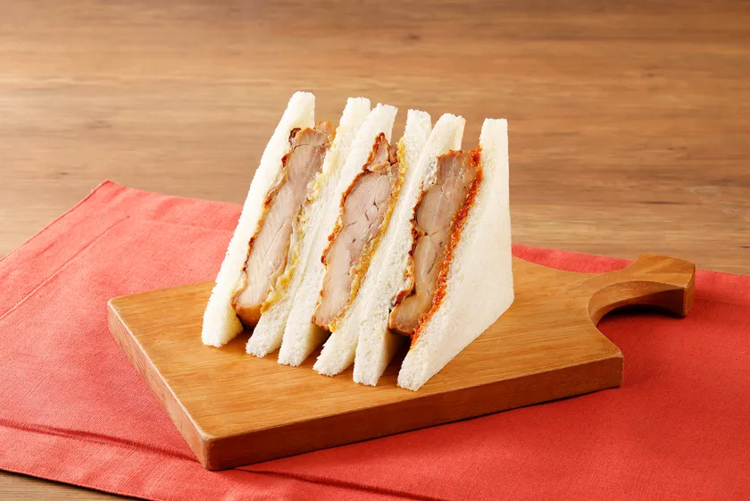 3種のグリルチキンサンド(秋田味噌使用)