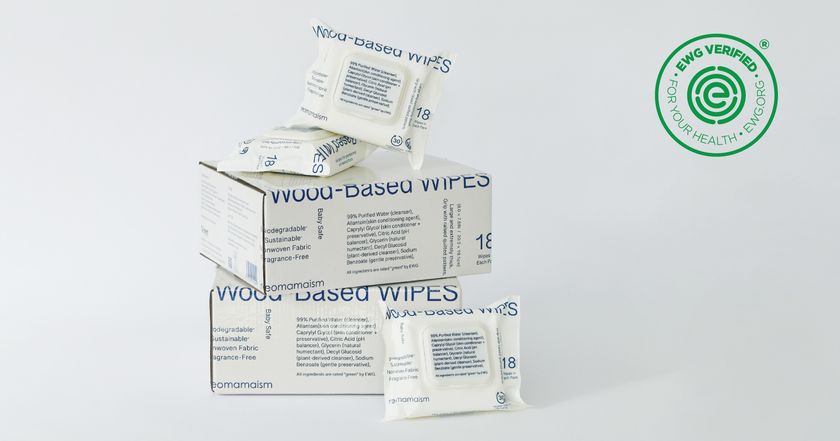 日本のベビーブランド初！世界基準のプレミアムなおしりふき
「Wood-Based WIPES」が米国のEWG認証“最高評価”を獲得