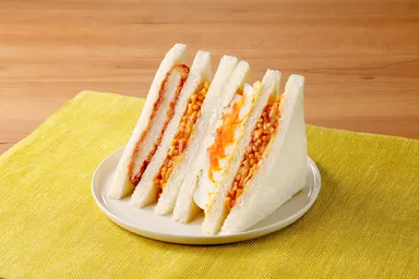 あんスパ風サンド(トンカツ＆たまご)