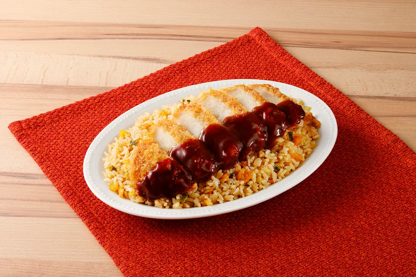 デミカツチャーハン!