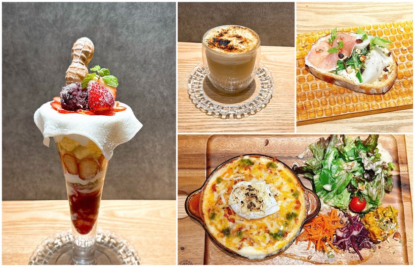 ＜西船橋＞駅ナカ・カフェドルセットにて
冬メニューの新商品5品を発売