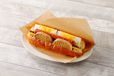 西公園今屋のハンバーガー監修　ミックスエッグ