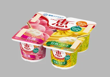 『ナチュレ 恵 megumi 白桃＋甘熟バナナ』