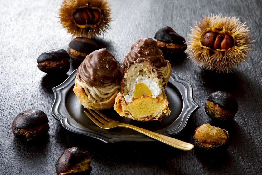 チョコがけモンブラン