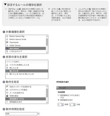 目的に合わせて自由にカスタマイズ(ルール設定)