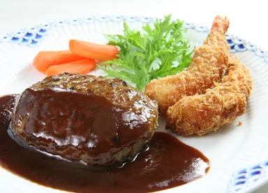 フォトラ撮影例(ハンバーグ)