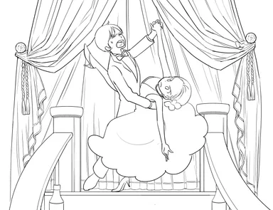 イメージビジュアル(線画)