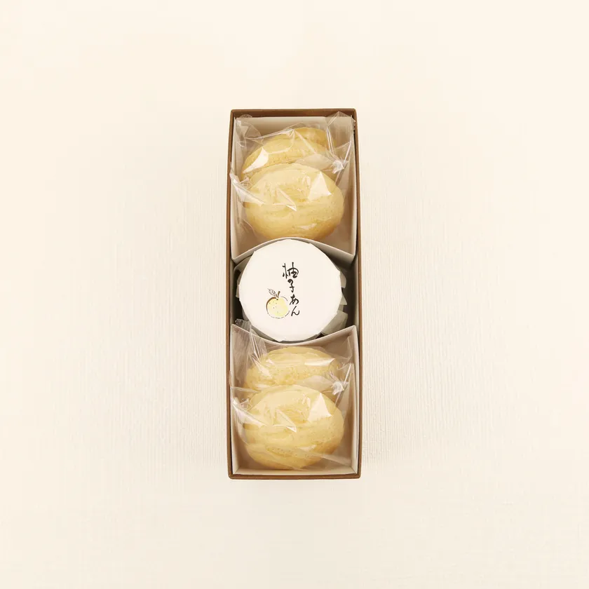 手づくり柚子もなか 1