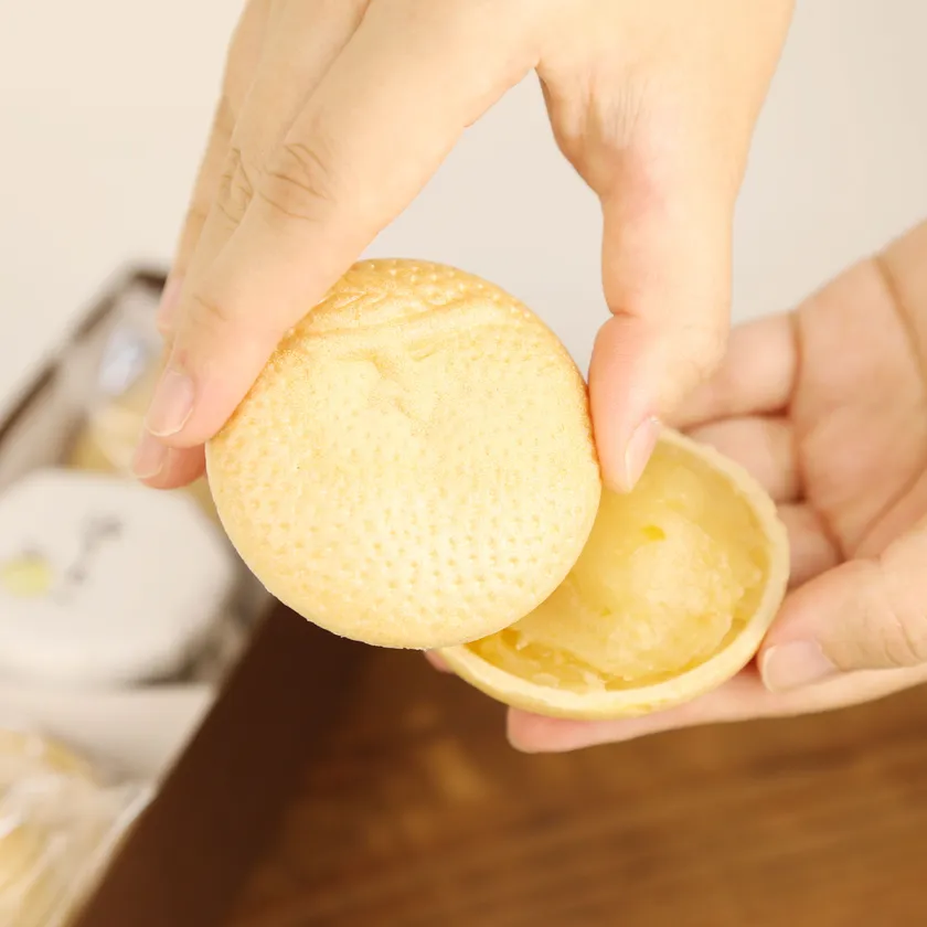 手づくり柚子もなか 3