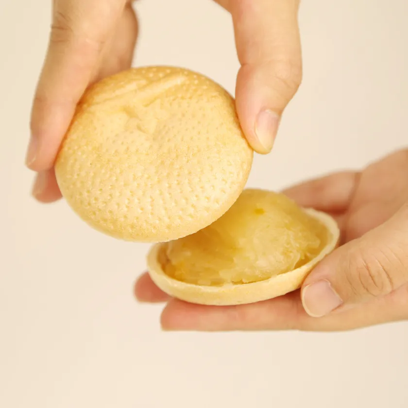 手づくり柚子もなか 4