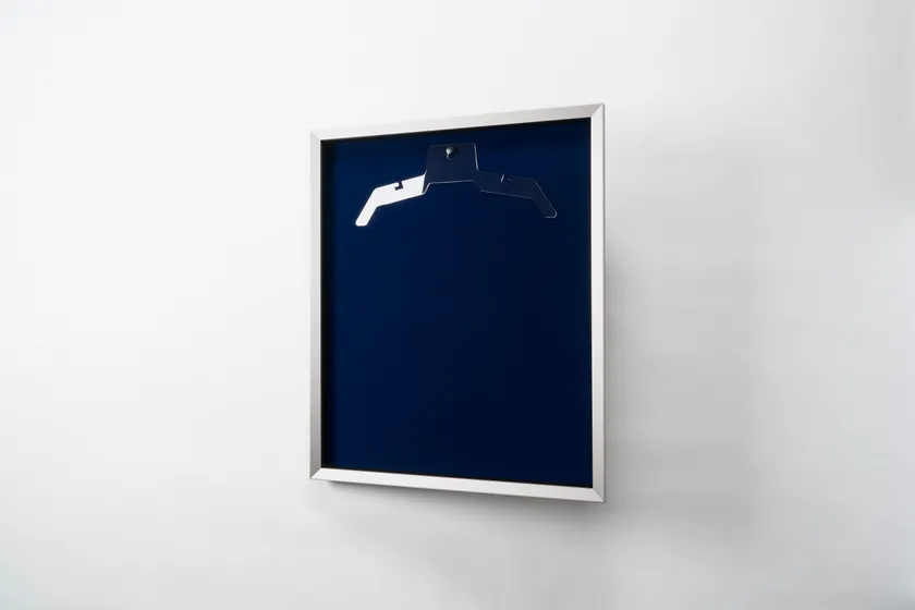 寄贈ユニフォーム額