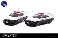 RAI’S 1/43 日産 スカイライン GT-R (BNR34) 2020 埼玉県警察高速道路交通警察隊車両