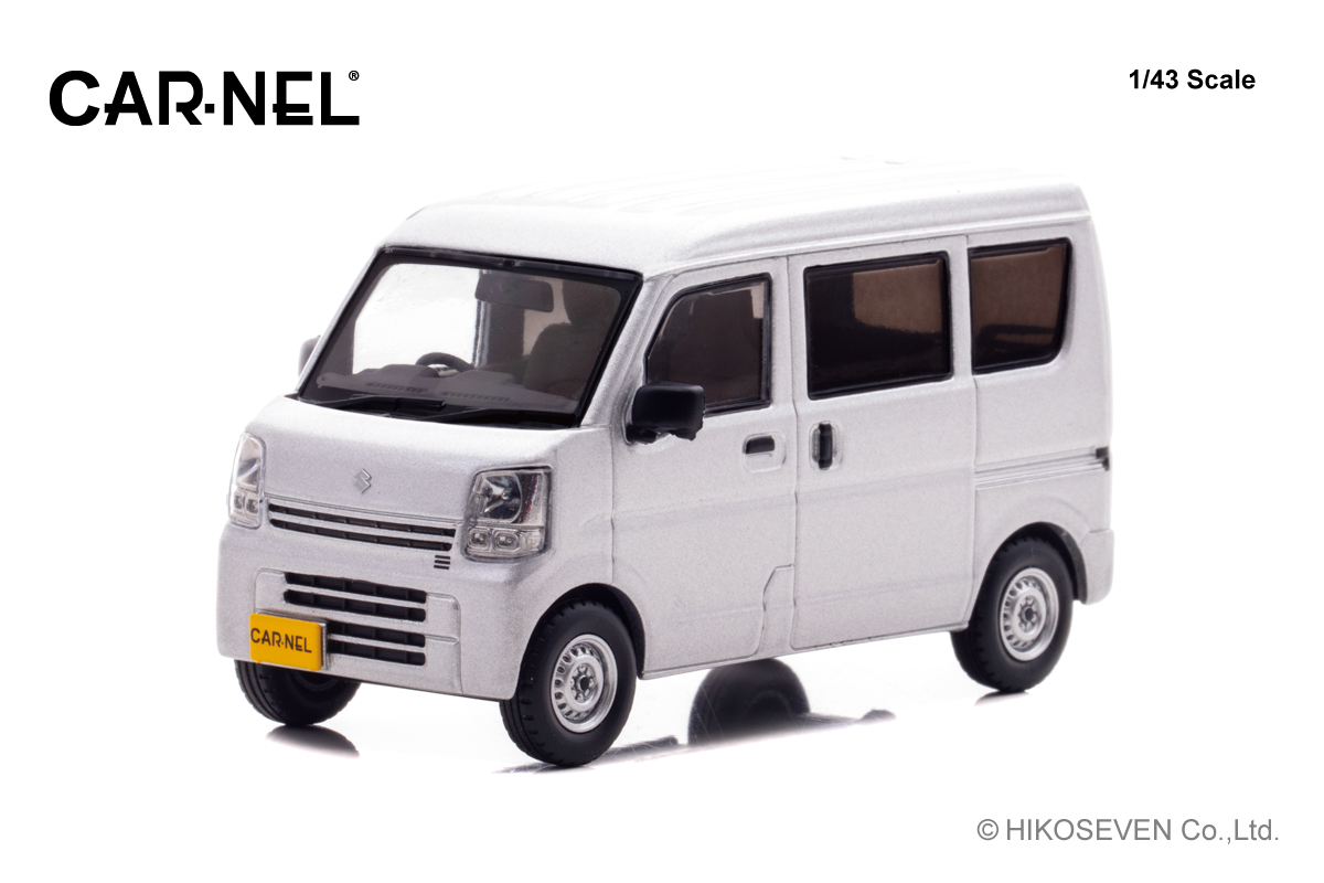 郵便集配車と荷物の配達で目にすることが多いスズキ エブリイが 1/43