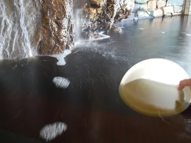 当館自慢のチョコレート色の天然温泉