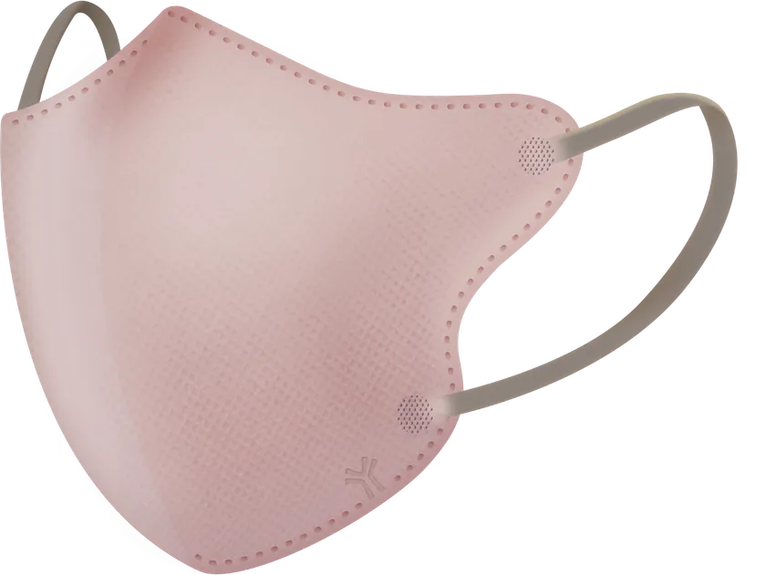 マスク本体_ピンクベージュ