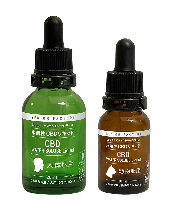 人体服用CBDと動物服用CBD