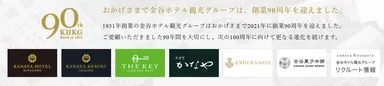 金谷ホテル観光グループは、創業90周年を迎えました