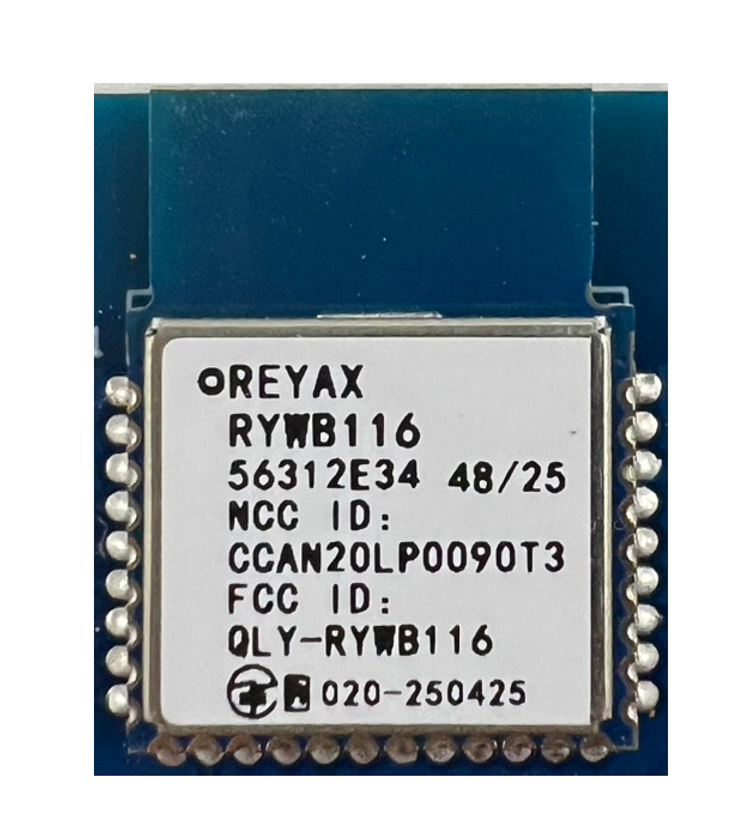 IoT向けREYAX社製・低消費電力Wi-Fi通信モジュール
「RYWB116」が国内技適を取得、輸入販売を開始