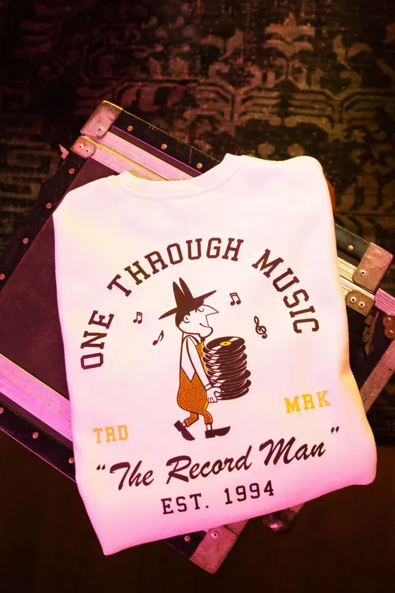 OTM Record Man Long Sleeve Crew