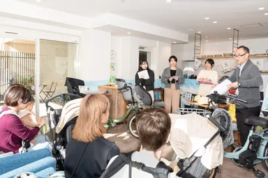 メーカー説明風景