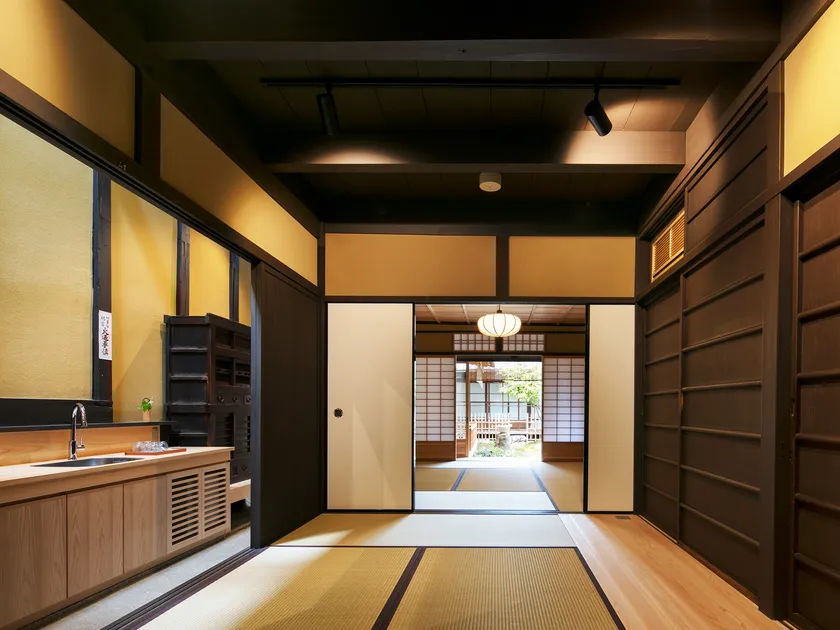 伝統的な京町家を復原