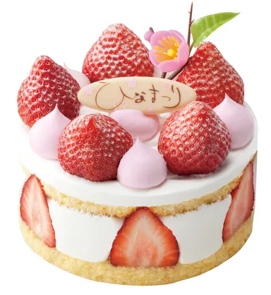 ひなまつりあまおうショートケーキ４号