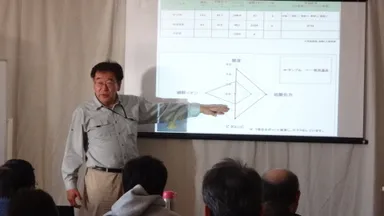 1月講座　パワーポイントを使って座学