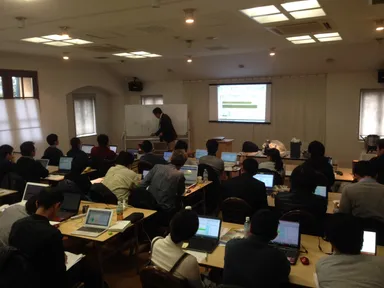 パソコンを使った施肥設計講義