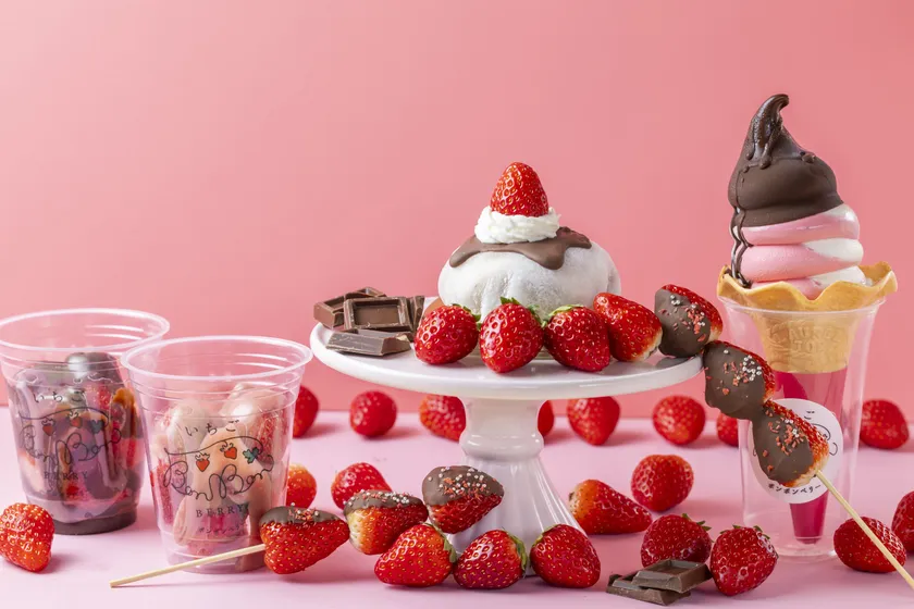 いちご×チョコレートスイーツ　※写真はイメージです