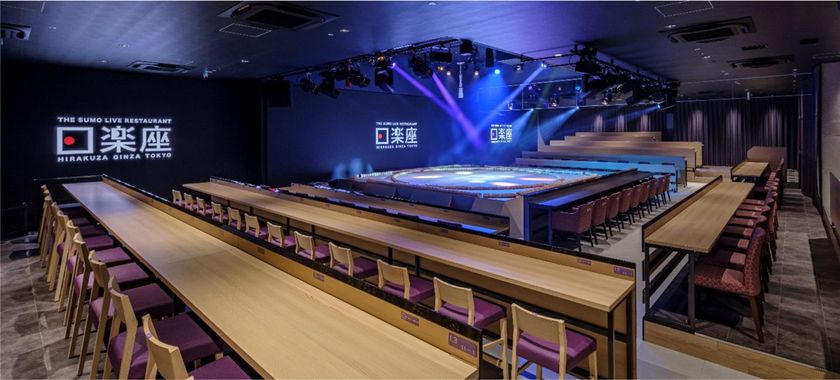 銀座に『相撲×和食×日本酒』の
新たなエンタテインメント空間が誕生！
【THE SUMO LIVE RESTAURANT日楽座GINZA TOKYO】
 1月7日（水）開業しました！