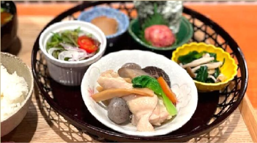 紀乃家茶寮のランチ