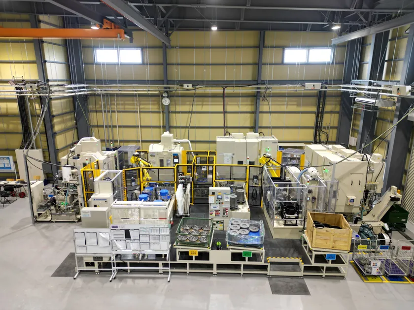 藤岡工場 エンジン部品ライン