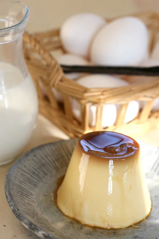 人気No.1プリン みるくとたまご