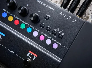 『GX-1』エフェクト・ボタン