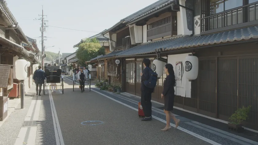 ロケ地 津山市城東街並み保存地区 美都津山庵別邸
