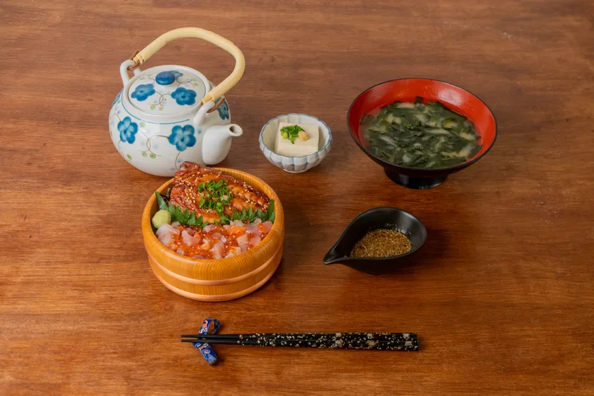 鯖濱丼 セット内容