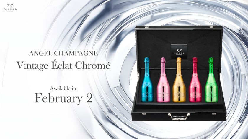 ラグジュアリーシャンパーニュブランド
『ANGEL CHAMPAGNE』が　
アタッシュケース『ANGEL CHAMPAGNE Vintage 
Eclat Chrome (エクラ・クロメ)』を
2026年2月2日(月)より販売開始！