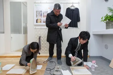 実技試験の様子