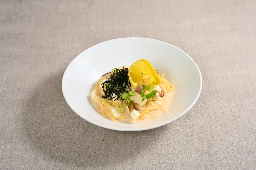 レモン香るとろけるタラコモッツァレラパスタ