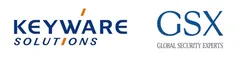 (左)キーウェアソリューションズ株式会社ロゴ、(右)グローバルセキュリティエキスパート株式会社ロゴ