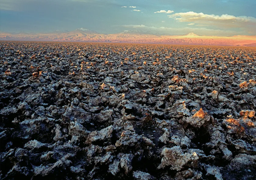 (Photo_14) アタカマ塩原 (チリ) 1986年 撮影:片平孝