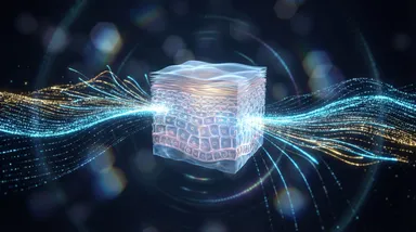 肌の深層を可視化する