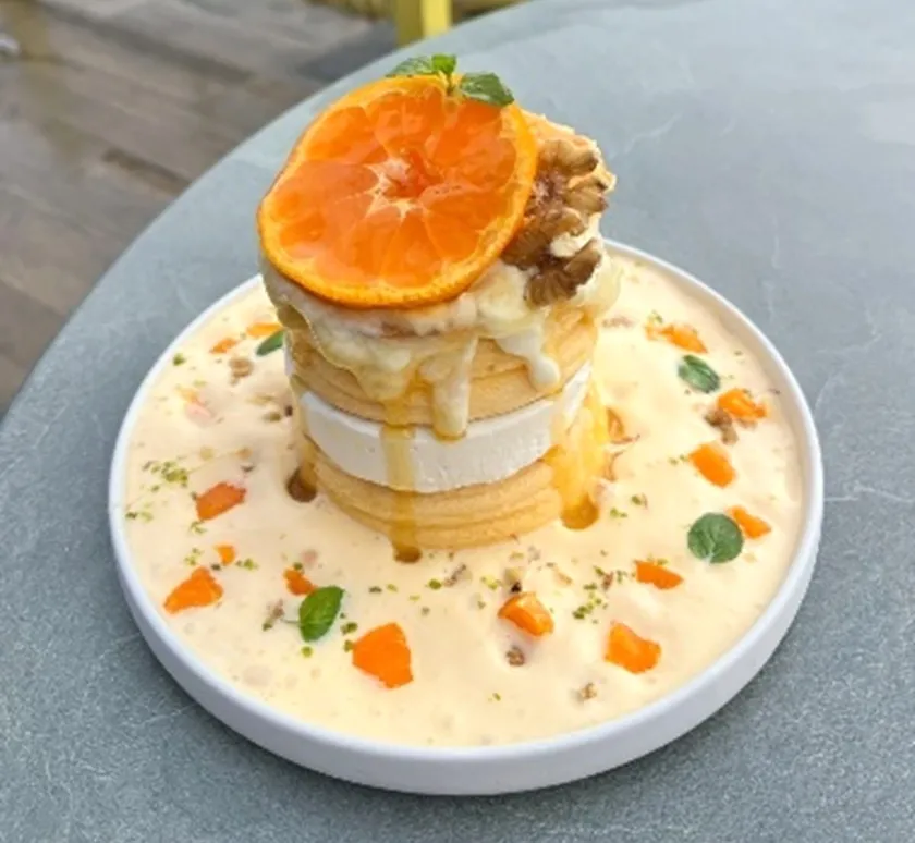 さわやか寿太郎みかんのふわふわパンケーキ