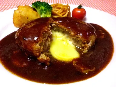 チーズインハンバーグ